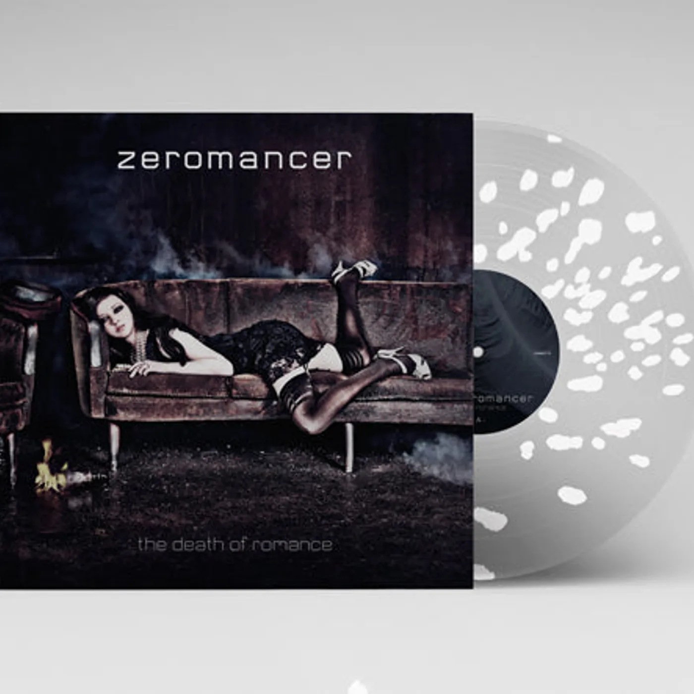  Zeromancer LP - The Death Of Romance (Pearl Necklace Splatter Vinyl)