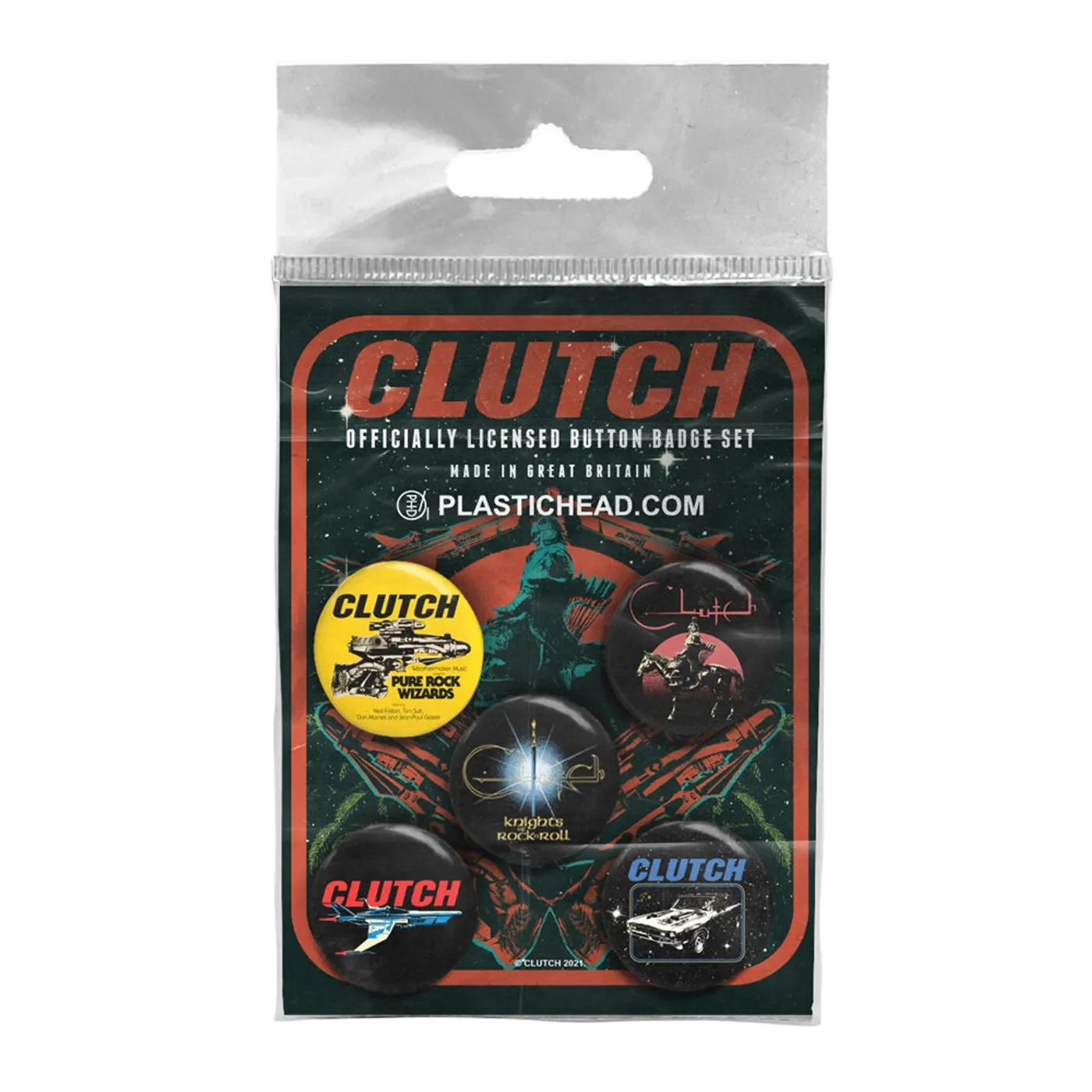Clutch Badge Pack - Clutch Button Badge Set