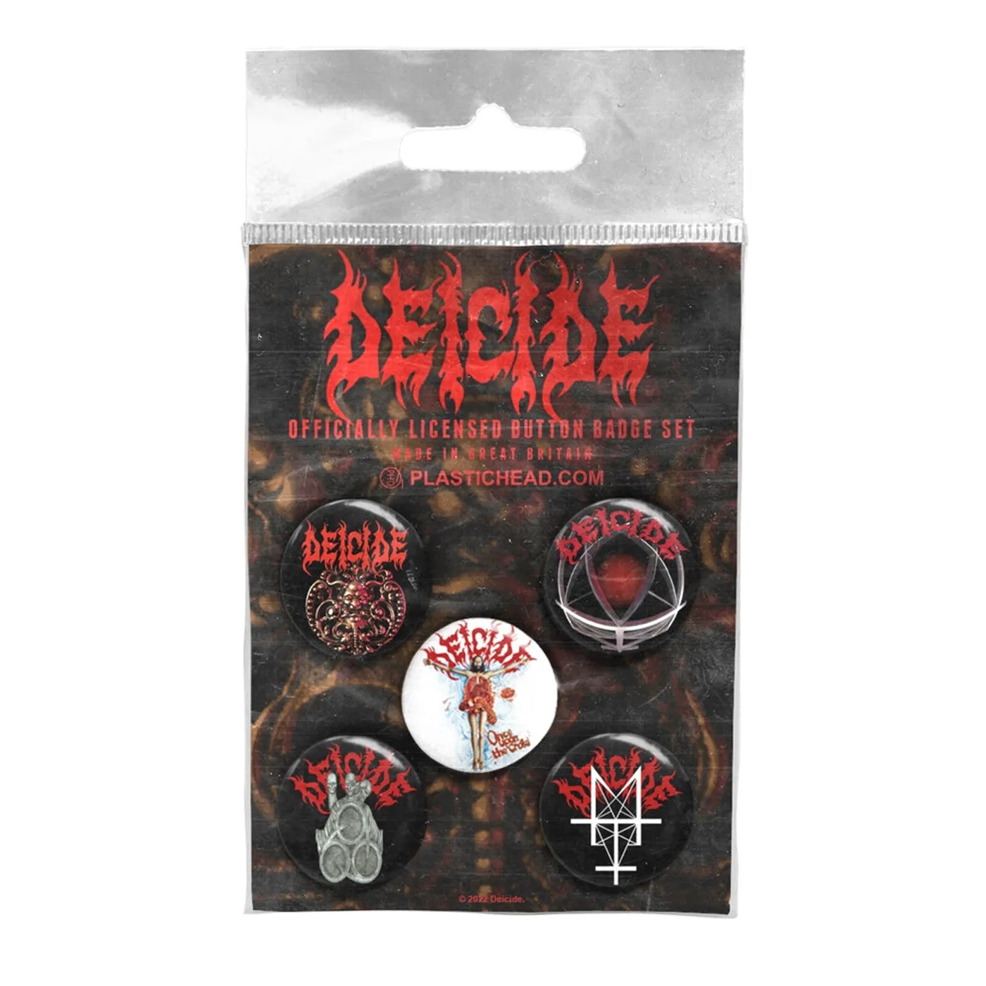 Deicide Badge Pack - Deicide Button Badge Set