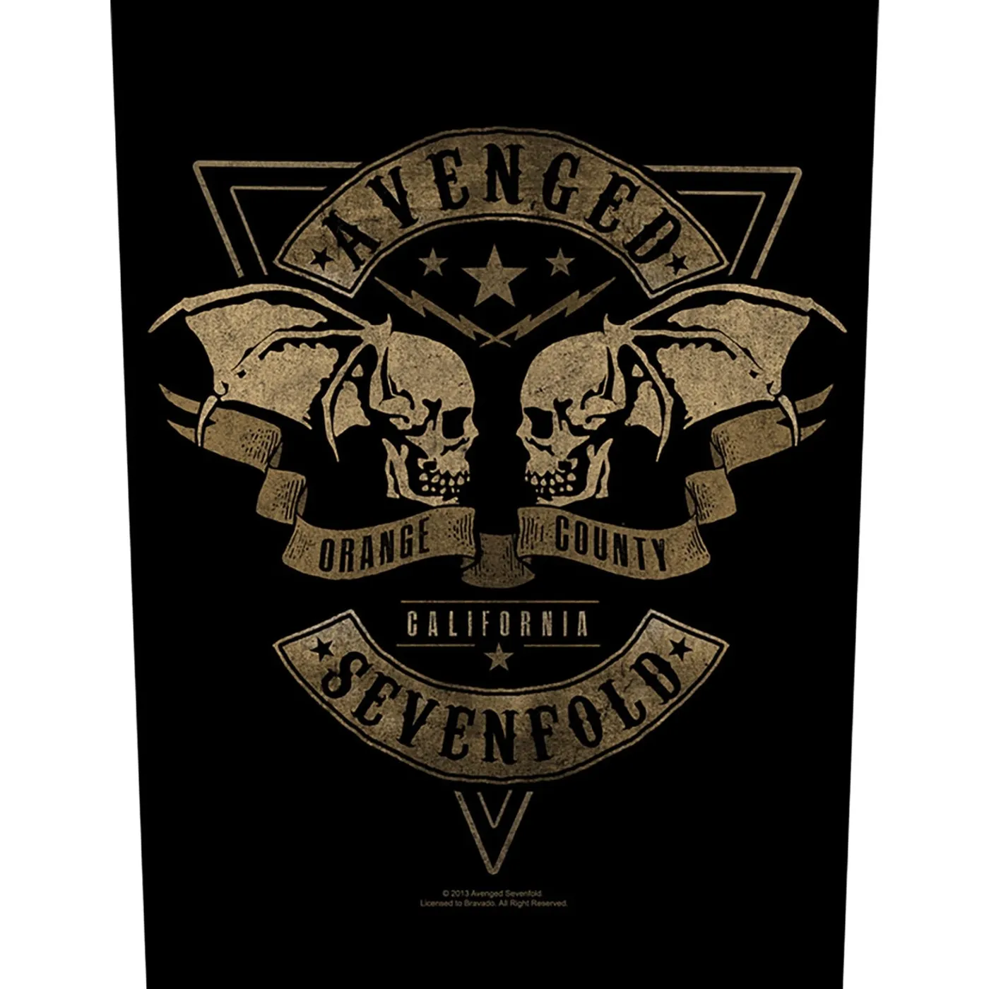 Avenged Sevenfold Back Patch - Orange County (Backpatch)
