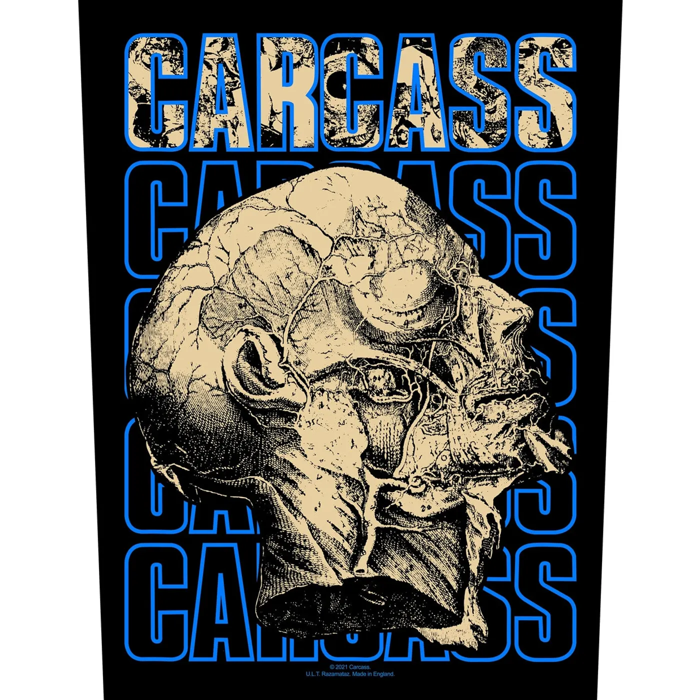 Carcass Back Patch - Necro Head (Backpatch)
