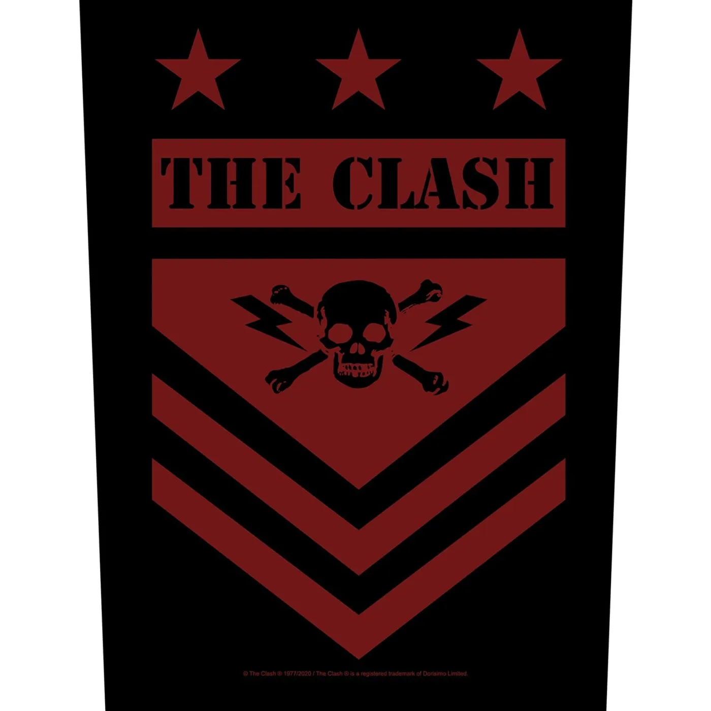 The Clash Back Patch - Military Shield (Backpatch)
