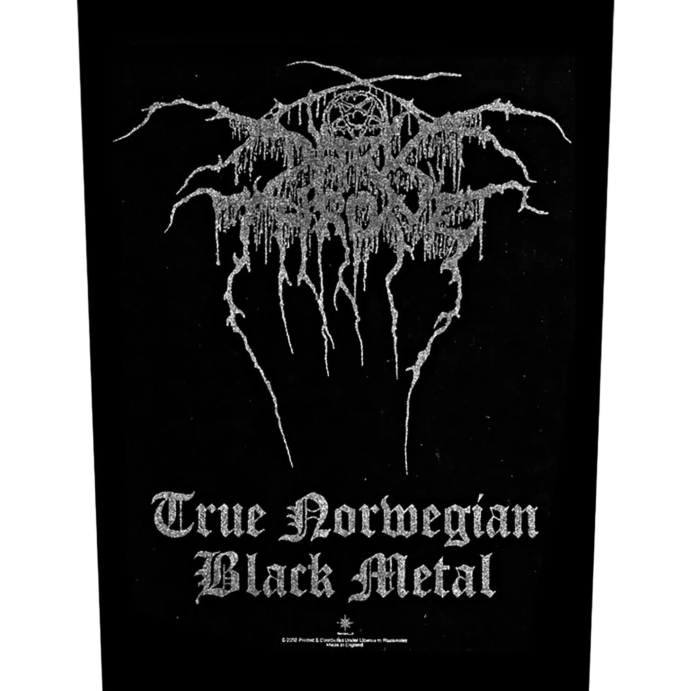 Darkthrone Back Patch - True Norweigan Black Metal (Backpatch)