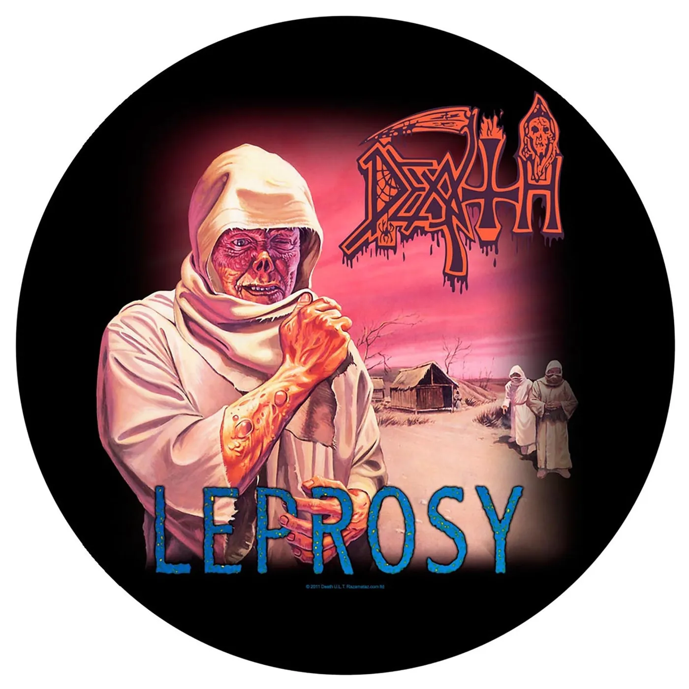 Death Back Patch - Leprosy
