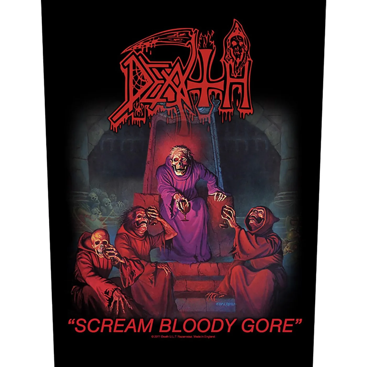 Death Back Patch - Scream Bloody Gore