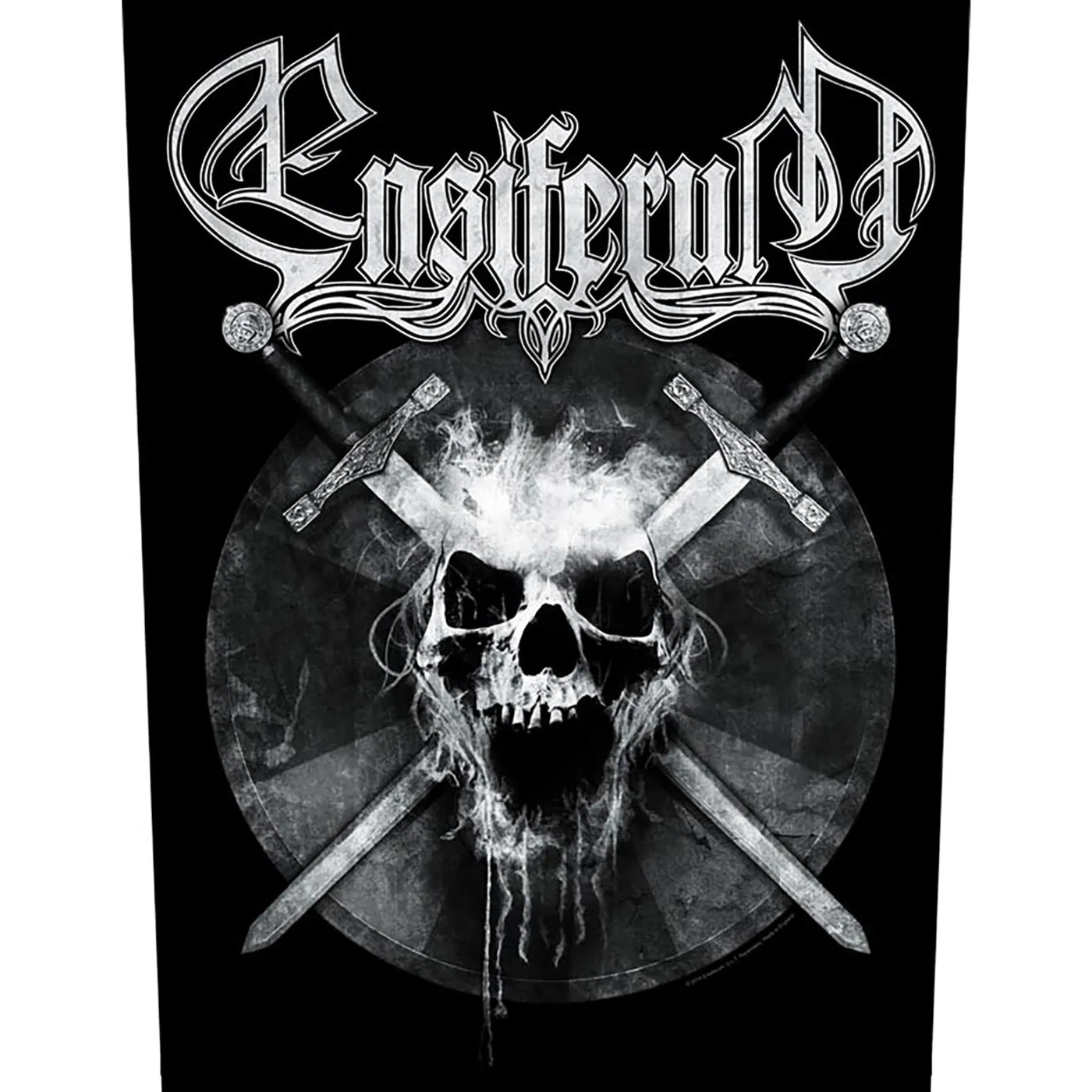 Ensiferum Back Patch - Skull (Backpatch)