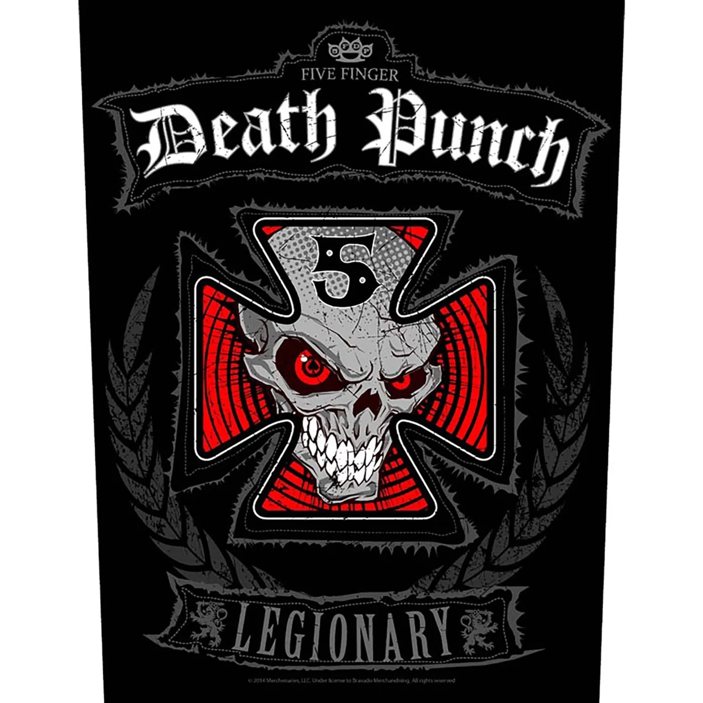Five Finger Death Punch Back Patch - Legionary (Backpatch)