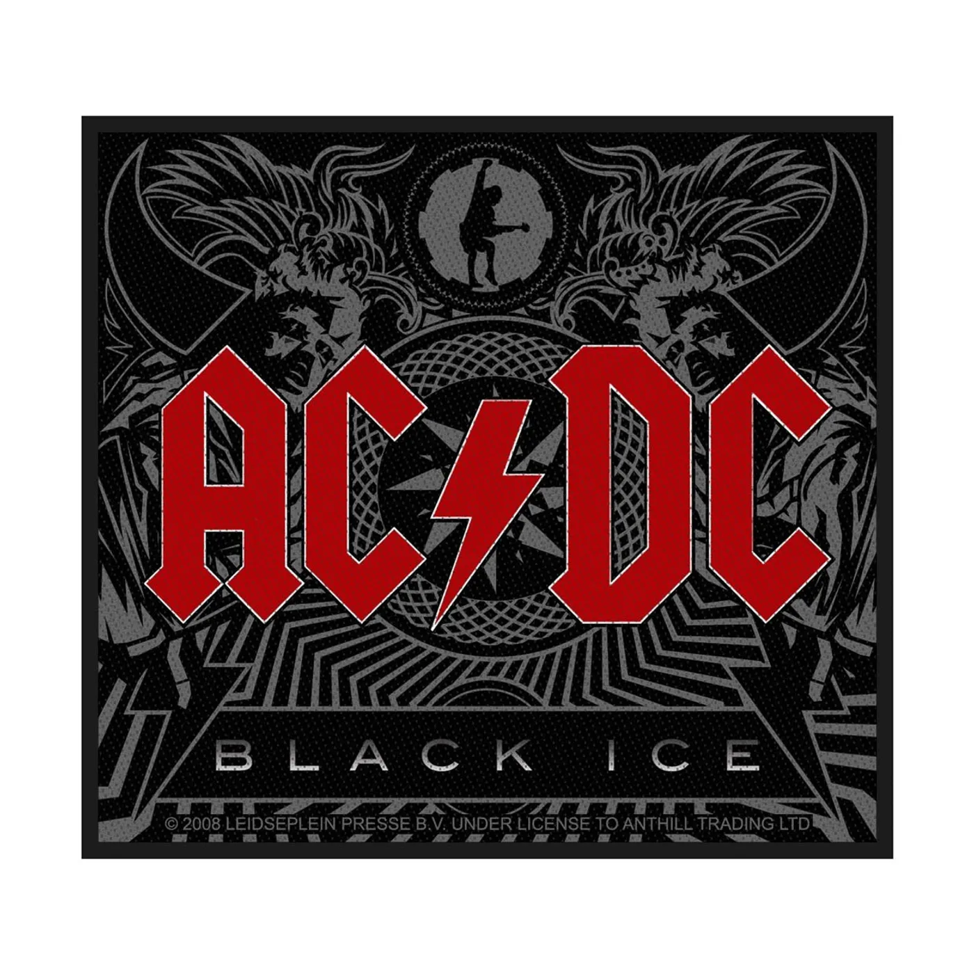 AC/DC Sew-On Patch - Black Ice