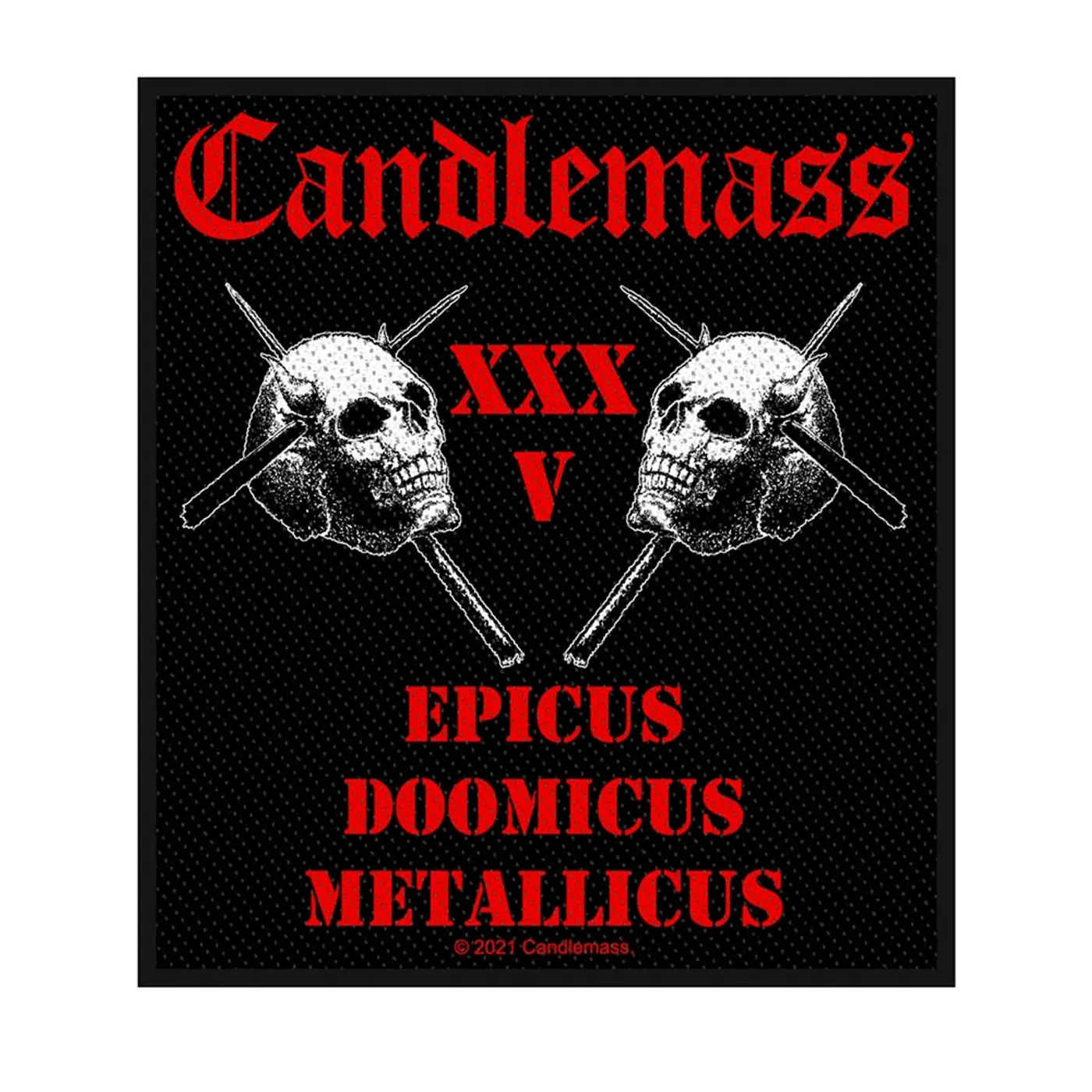Candlemass Sew-On Patch - Epicus 35Th Anniversary (Patch)