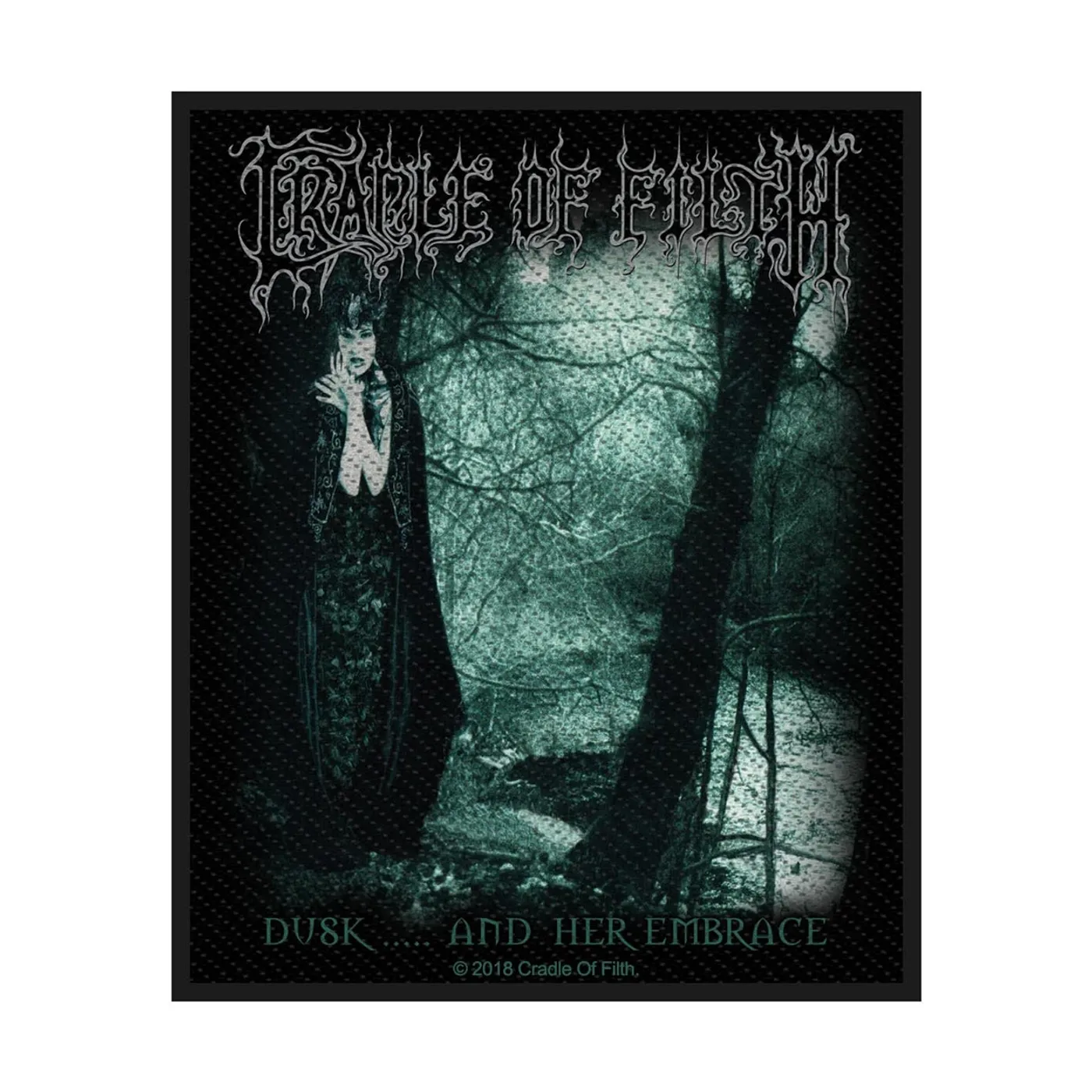 Cradle Of Filth Sew-On Patch - Dusk And Her Embrace
