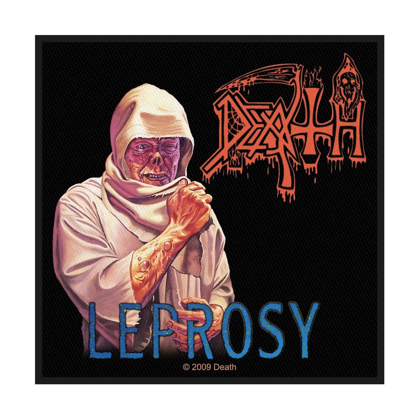 Death Sew-On Patch - Leprosy