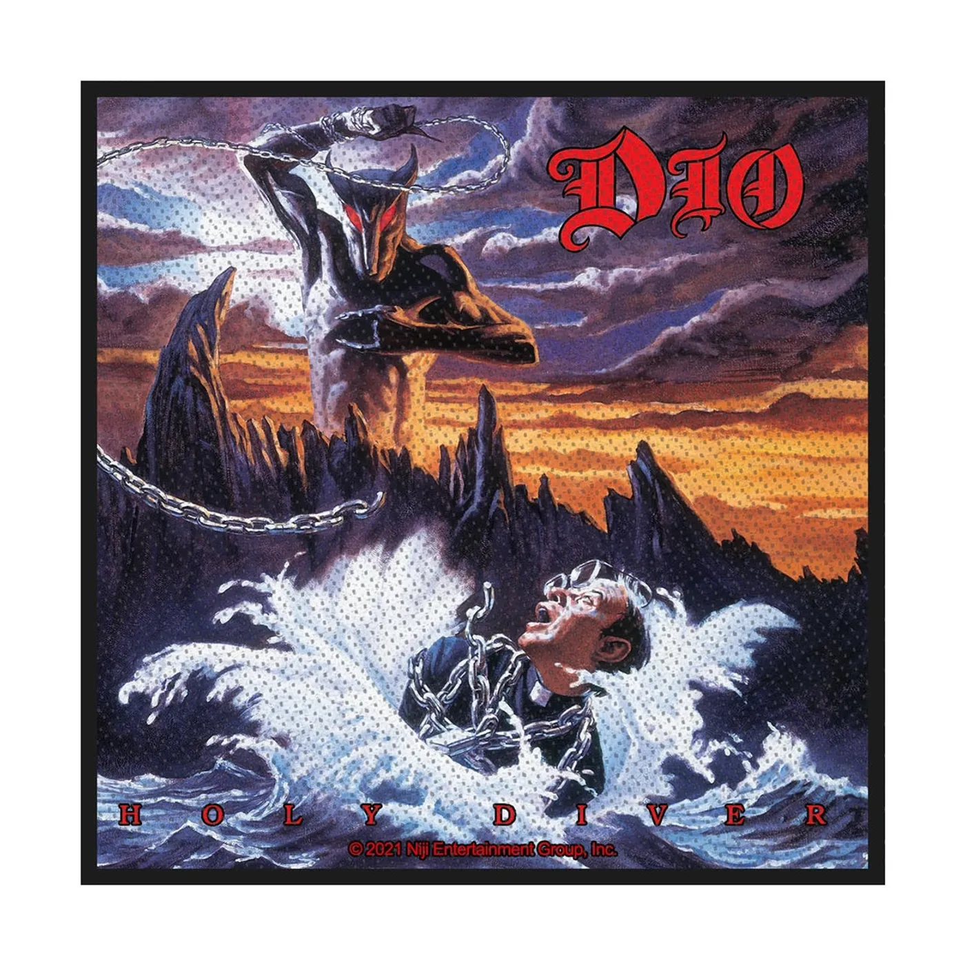 Dio Sew-On Patch - Holy Diver (Patch)