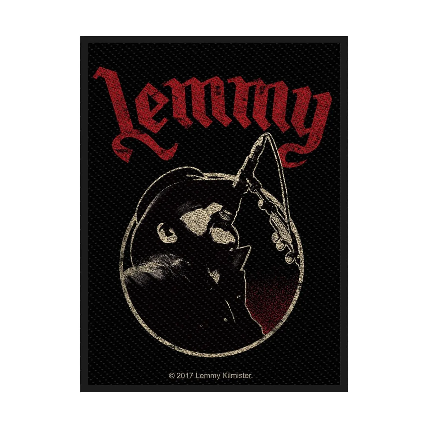 Lemmy Sew-On Patch - Microphone