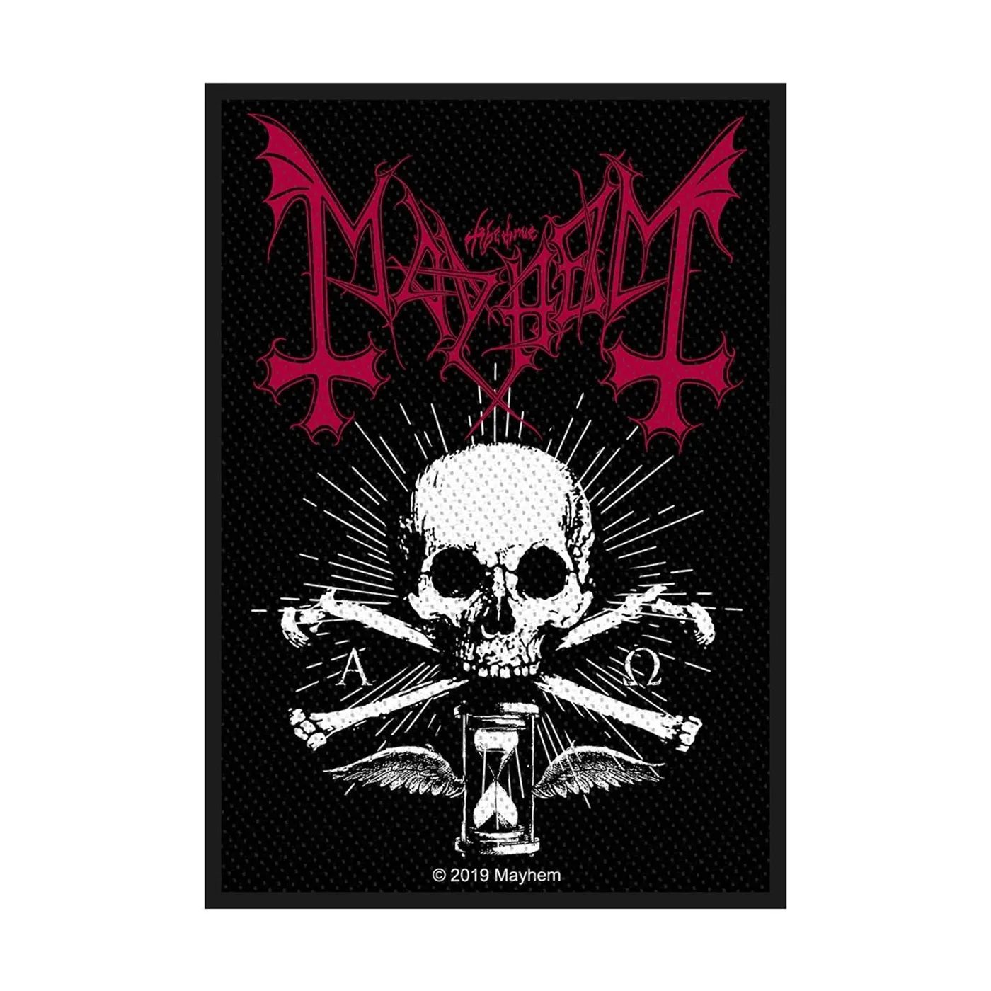 Mayhem Sew-On Patch - Alpha Omega Daemon (Patch)