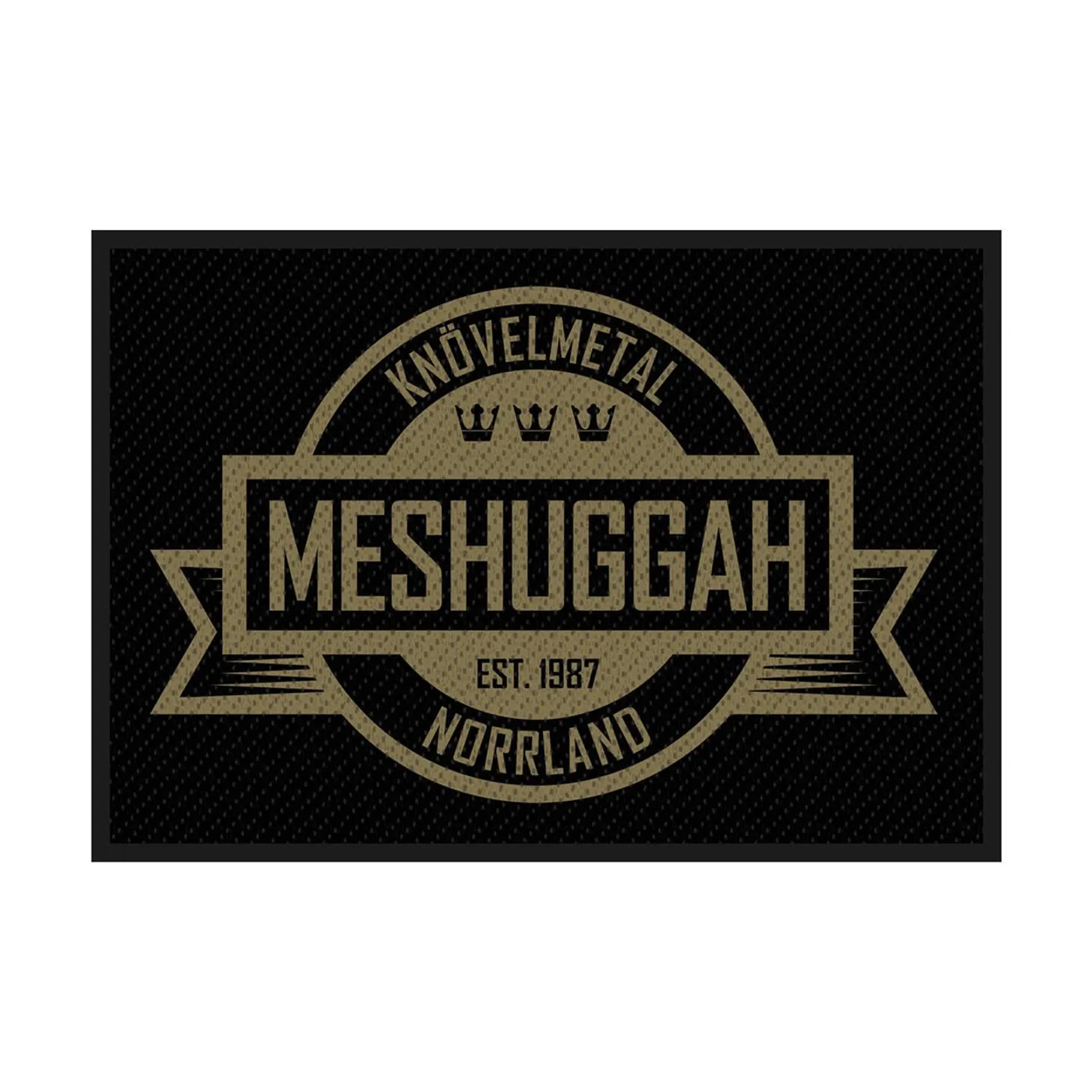 Meshuggah Sew-On Patch - Crest