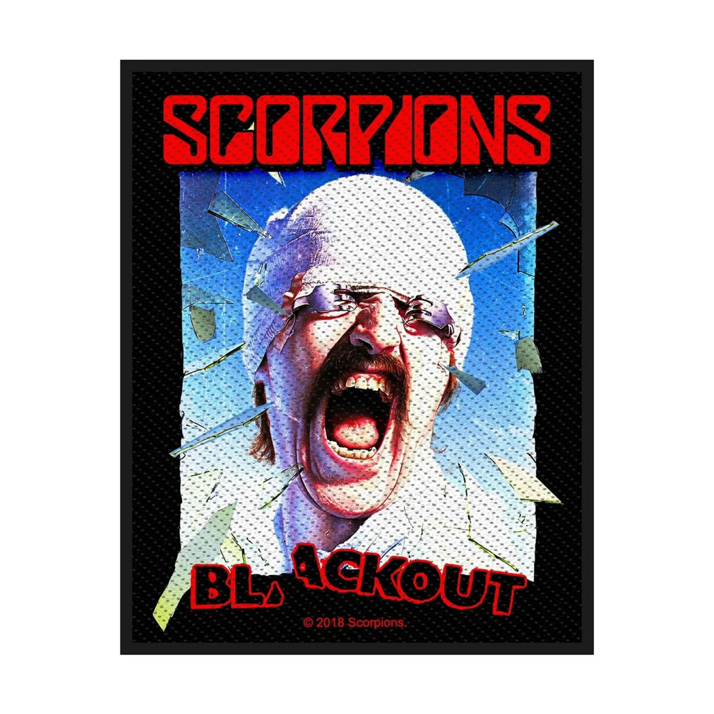 Scorpions Sew-On Patch - Blackout