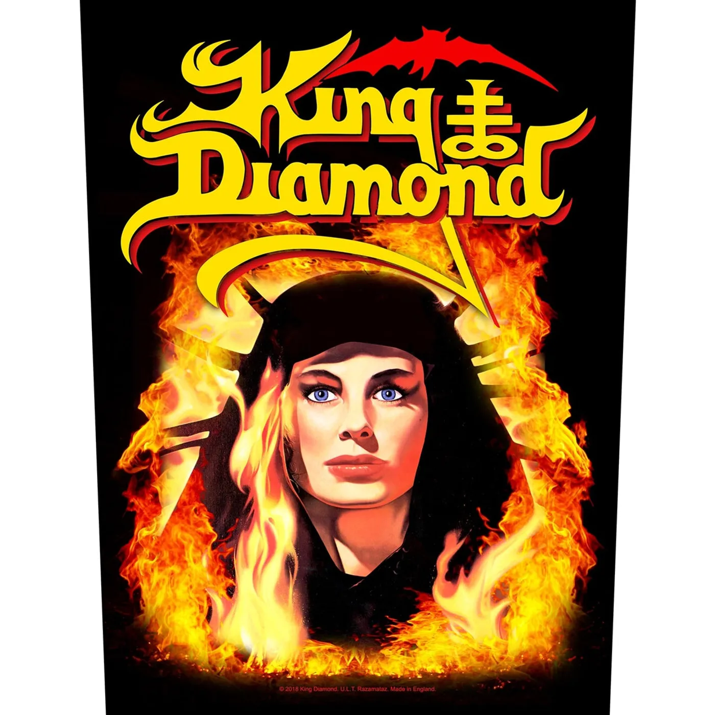 King Diamond Back Patch - Fatal Portrait (Backpatch)