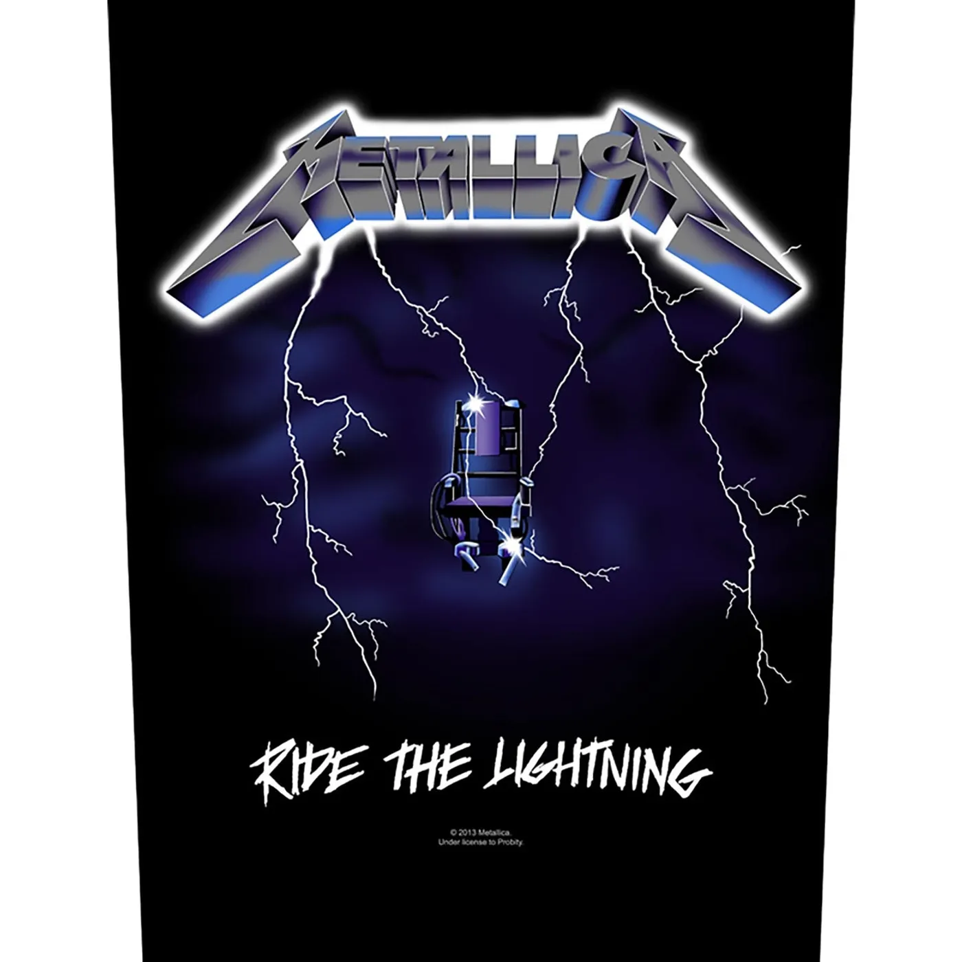 Metallica Back Patch - Ride The Lightning (Backpatch)
