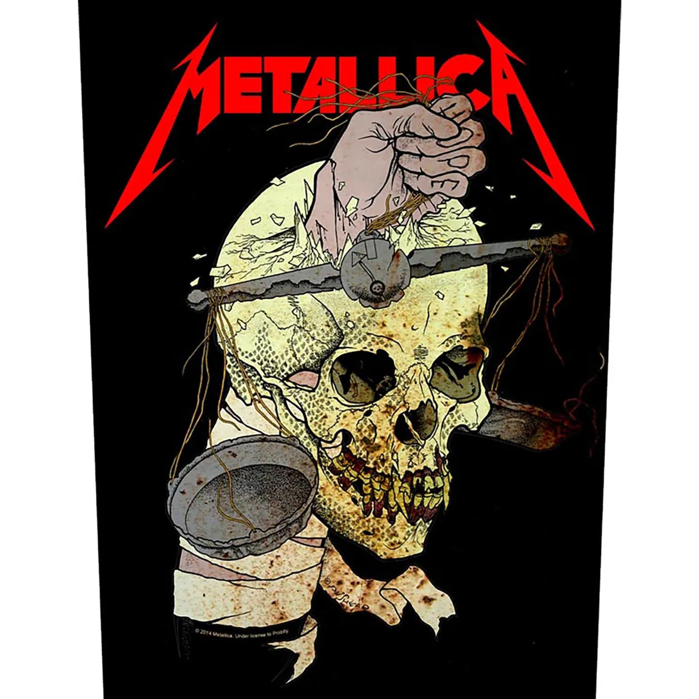 Metallica Back Patch - Harvester Of Sorrow (Backpatch)