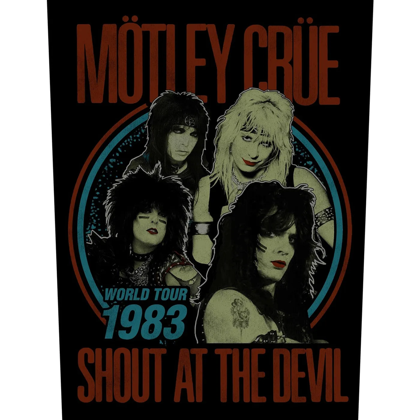 Mötley Crüe Back Patch - Shout At The Devil (Backpatch)
