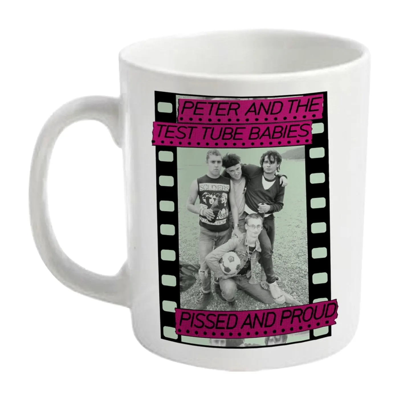 Peter and the Test Tube Babies Mug - Pissed And Proud