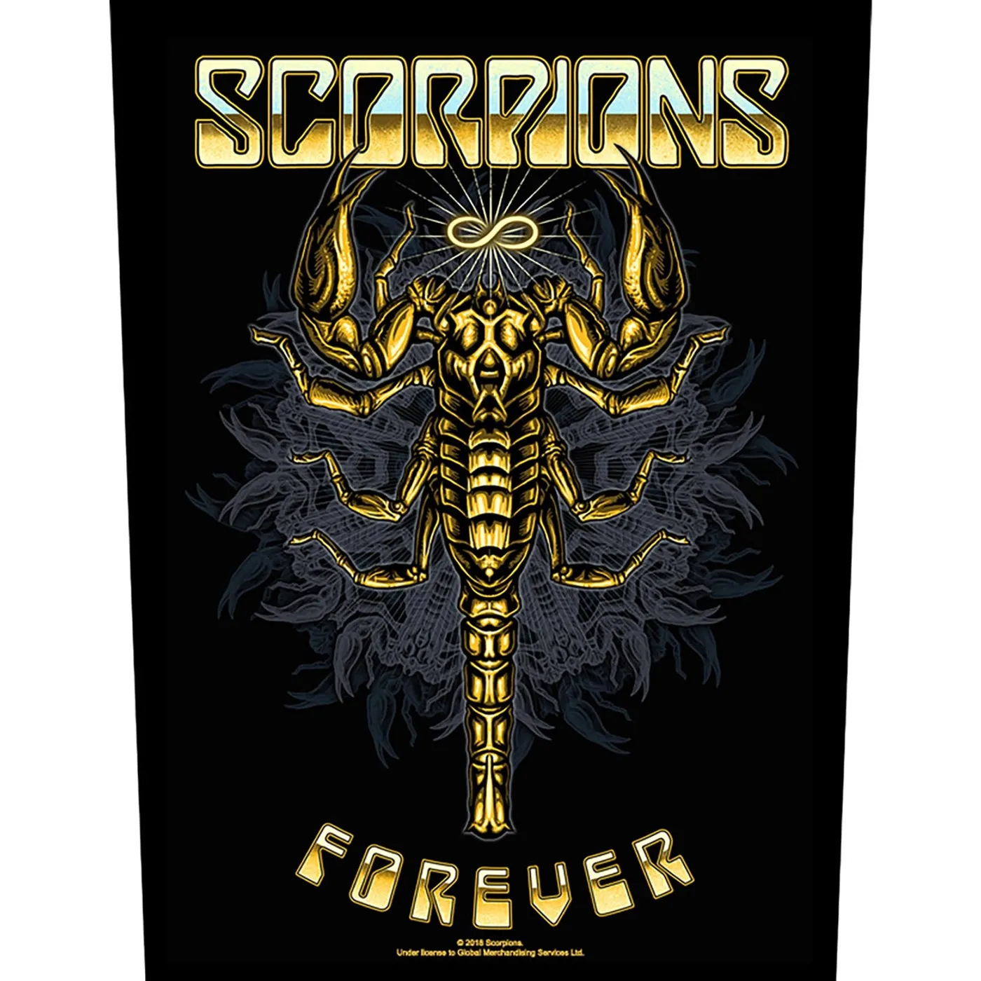 Scorpions Back Patch - Forever (Backpatch)