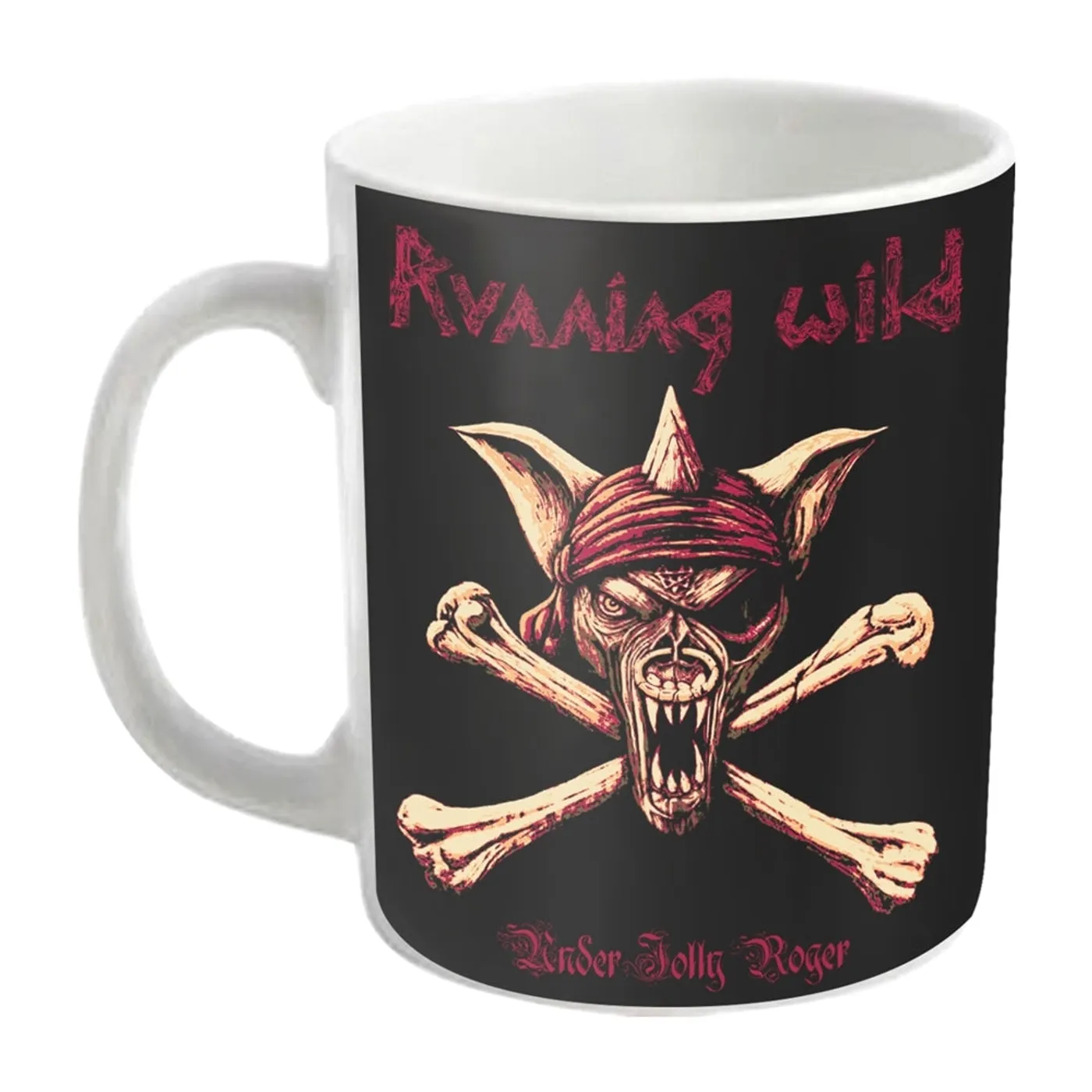Running Wild Mug - Under Jolly Roger Crossbones