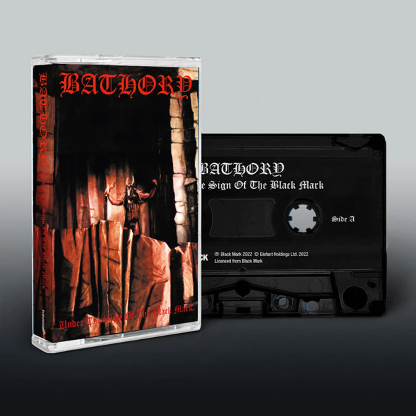Bathory Music Cassette - Under The Sign Of The Black Mark