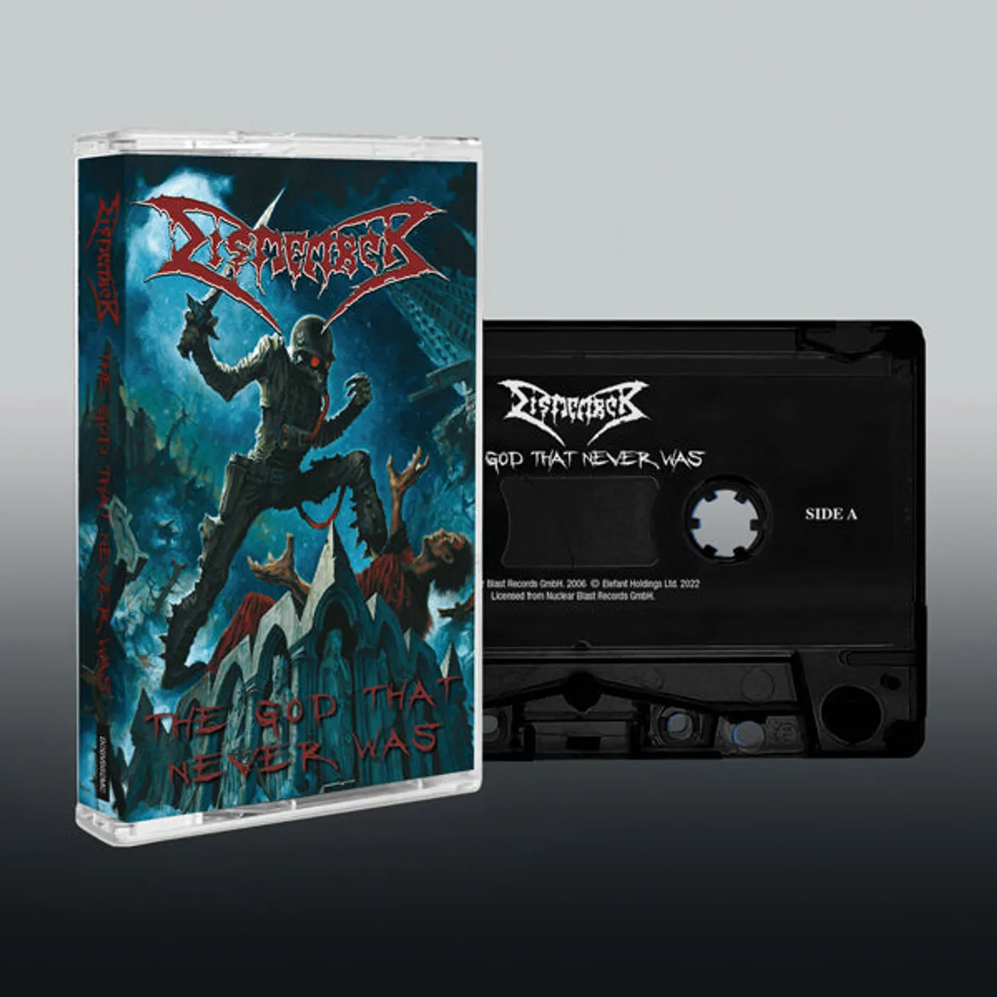 Dismember Music Cassette - The God That Never Was
