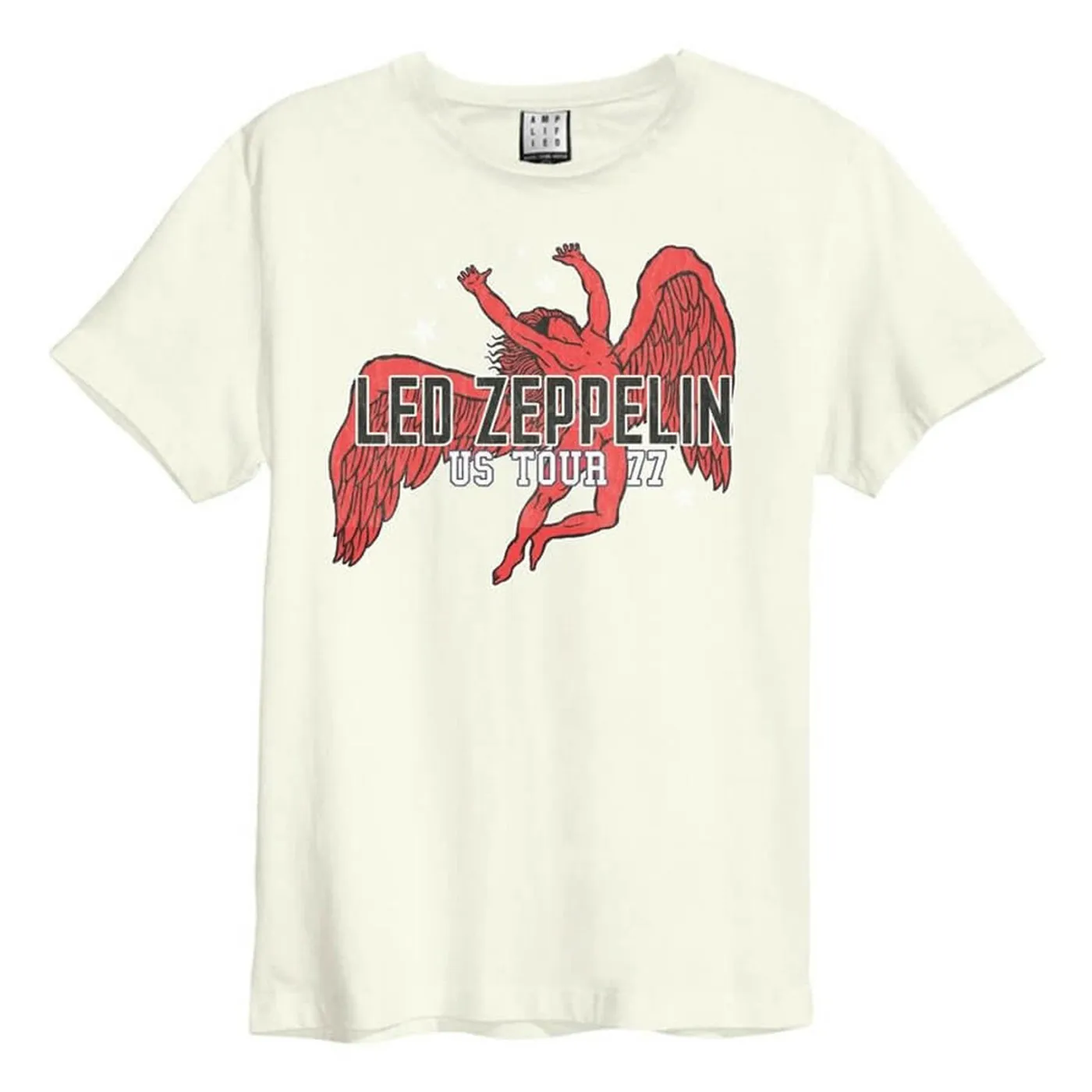 Led Zeppelin Vintage T Shirt - US Tour 77 (Icarus) Amplified Vintage
