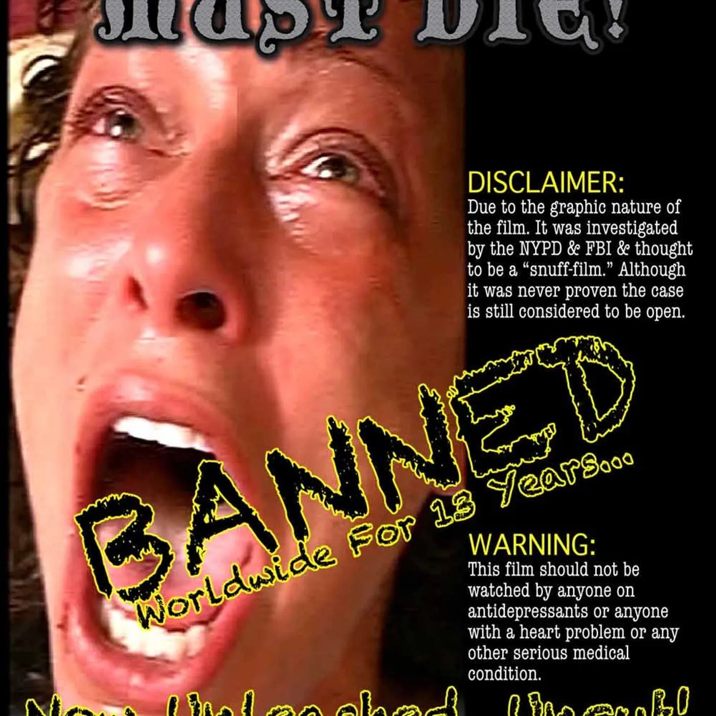 Feature Film DVD - They All Must Die!