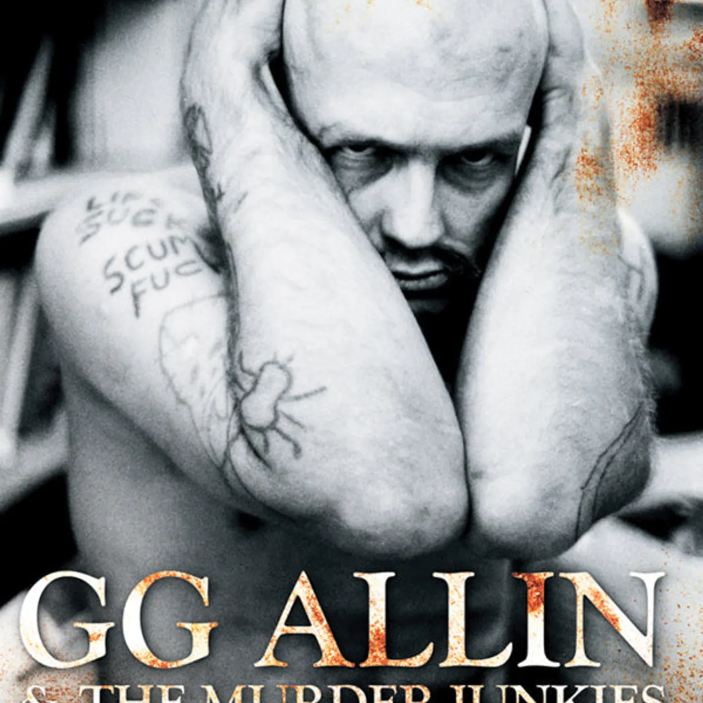 Gg Allin DVD - Raw,Brutal,Rough & Bloody-1991