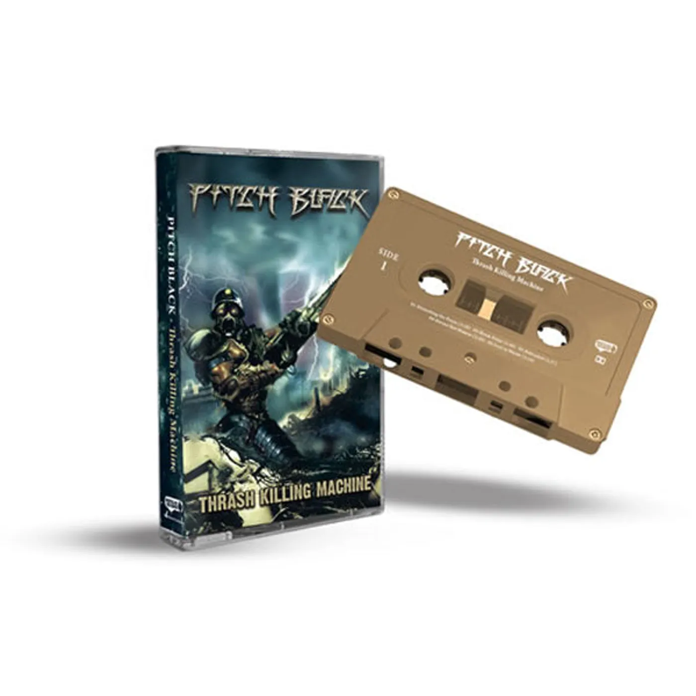Pitch Black Music Cassette - Thrash Killing Machine