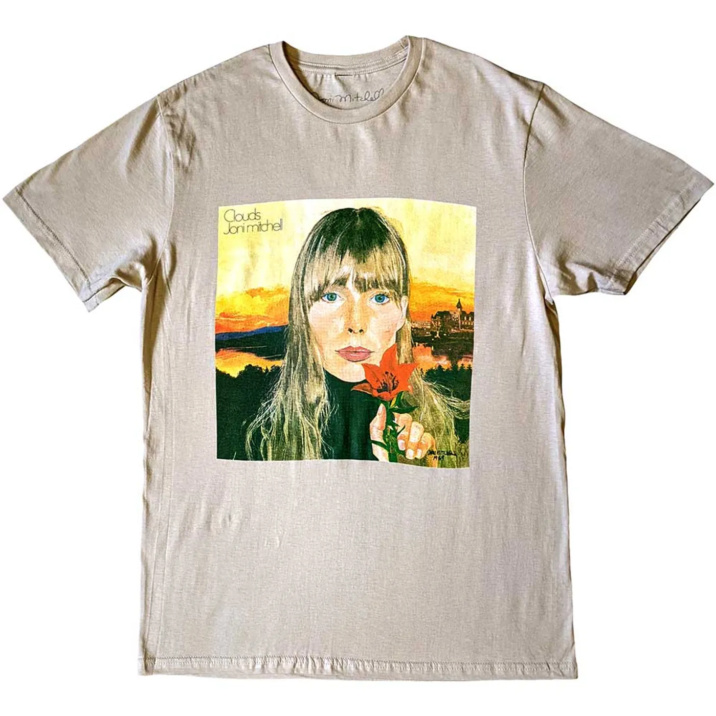 Joni Mitchell T Shirt - Clouds