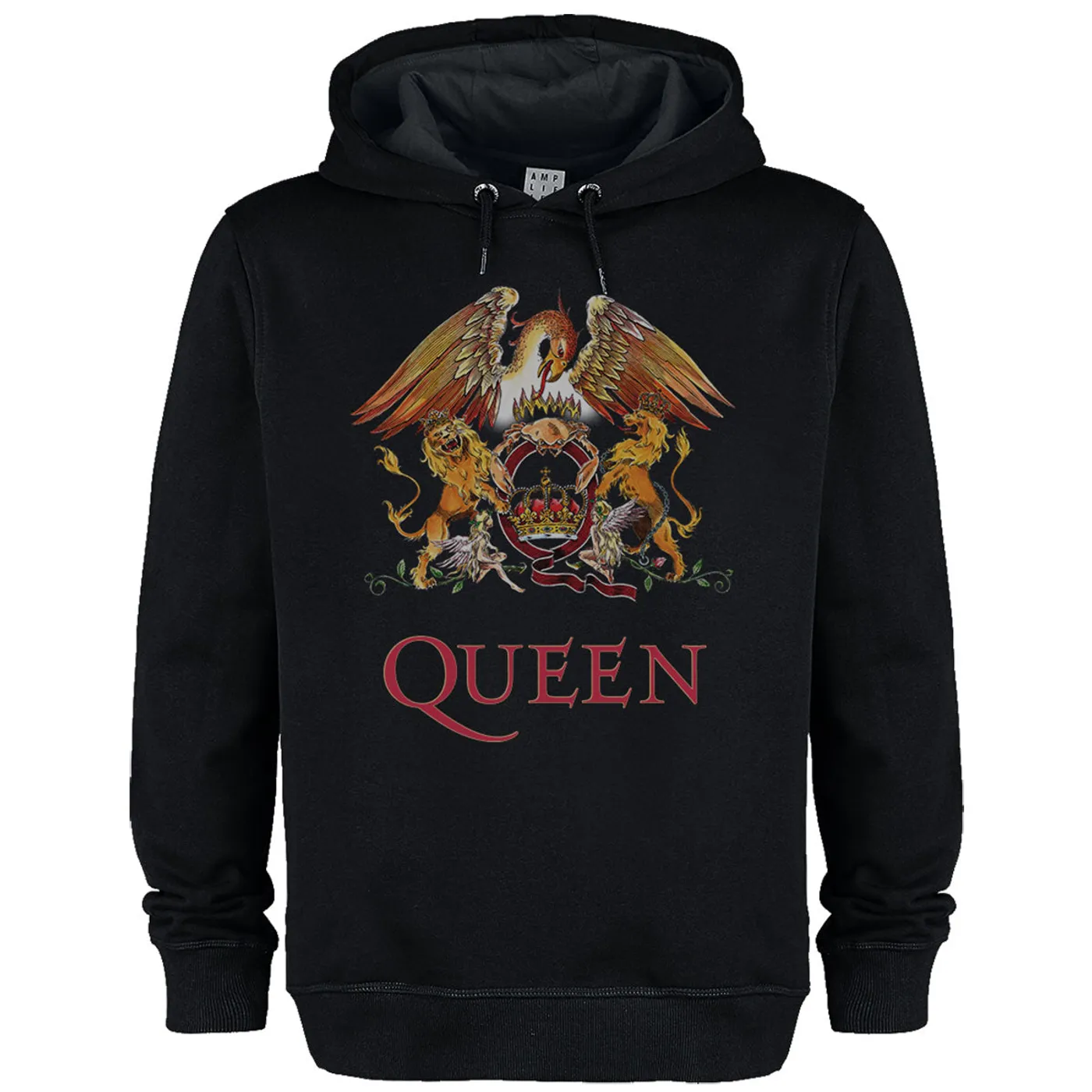 Queen Vintage Hoodie - Amplified Royal Crest
