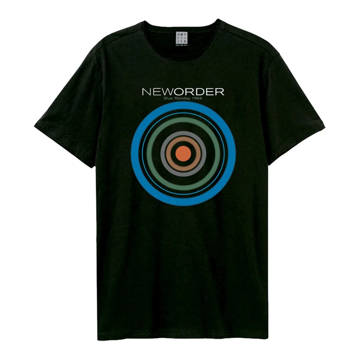 New Order   T Shirt -  Blue Monday Amplified Vintage