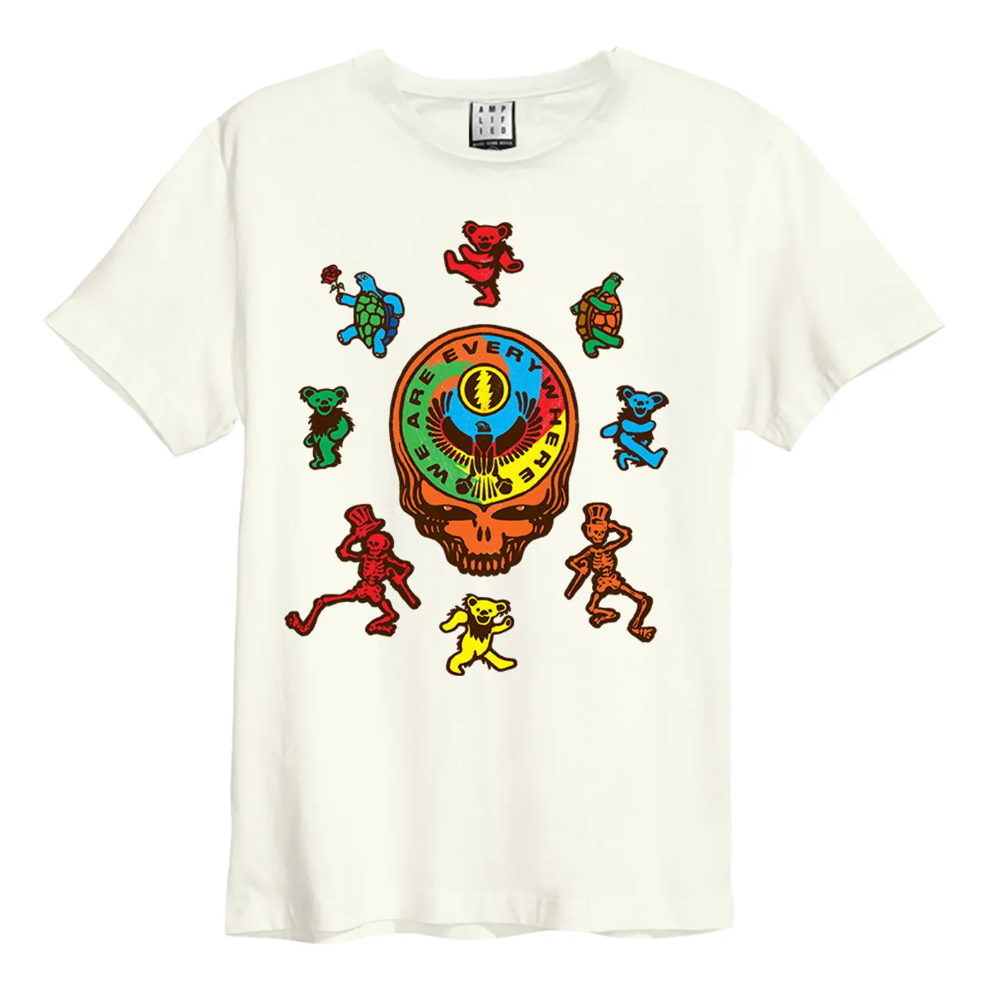 Grateful Dead   T Shirt -  We Are Everywhere Amplified Vintage