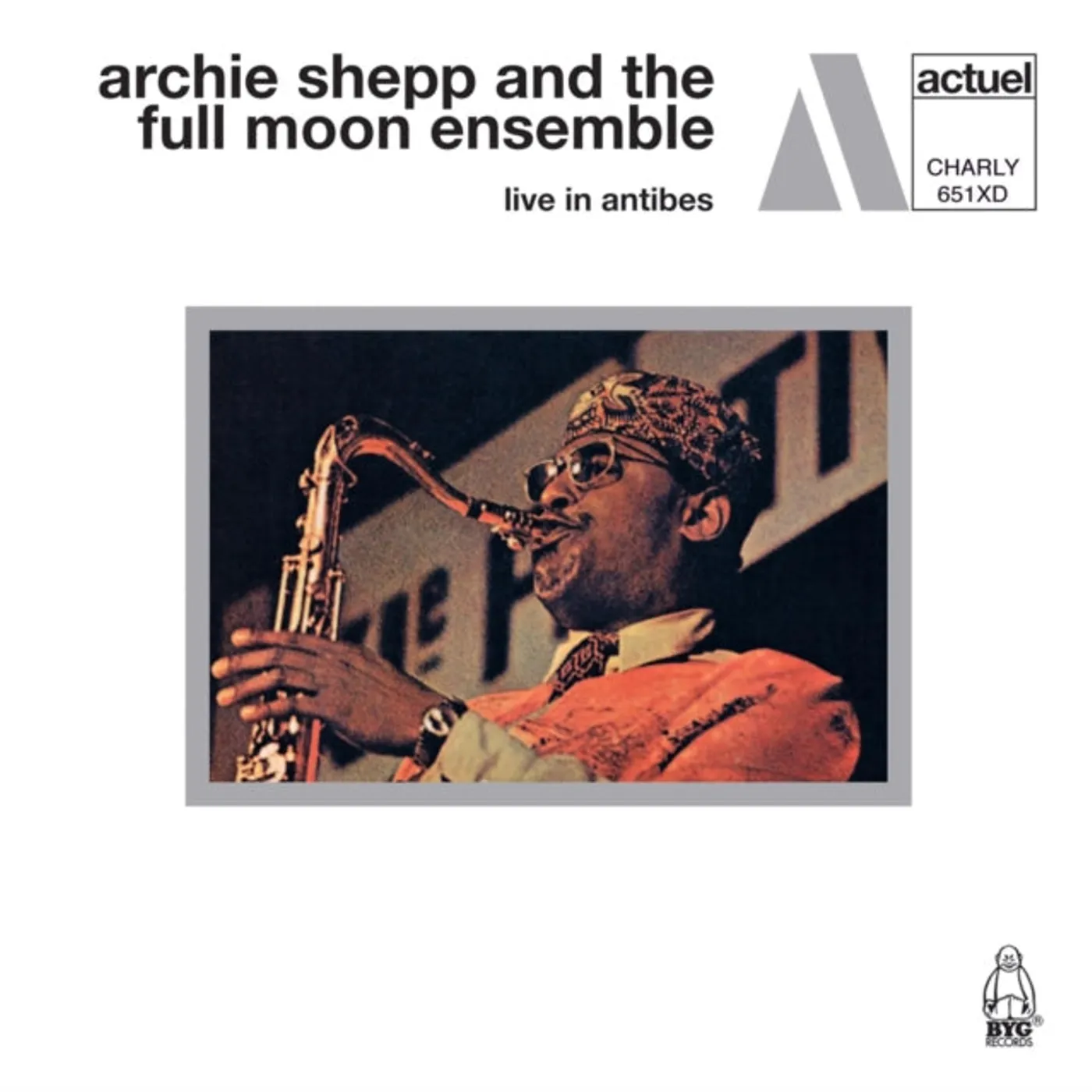 Archie Shepp and the Full Moon Ensemble CD - Live In Antibes