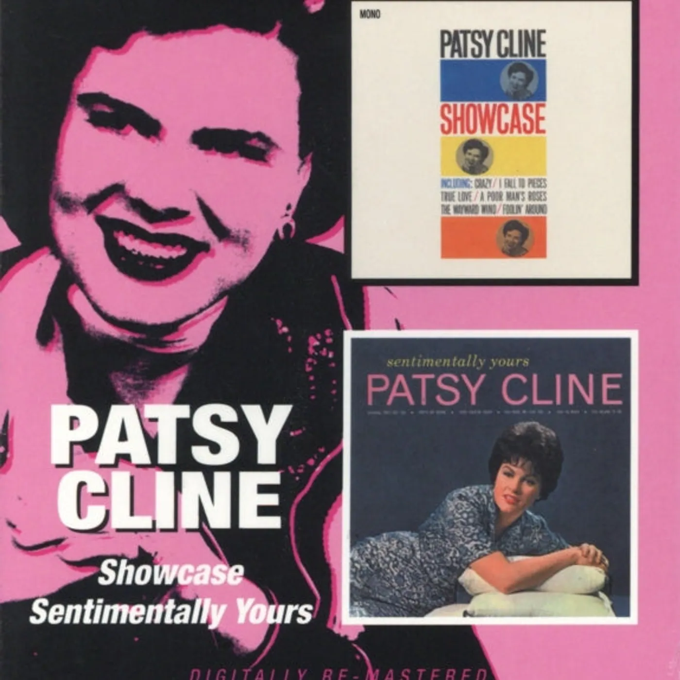 Patsy Cline CD - Showcase/Sentimentally Yours