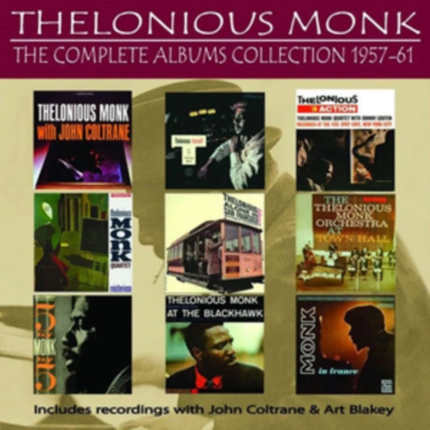 Thelonious Monk CD - The Complete Albums Collection 1957 - 1961