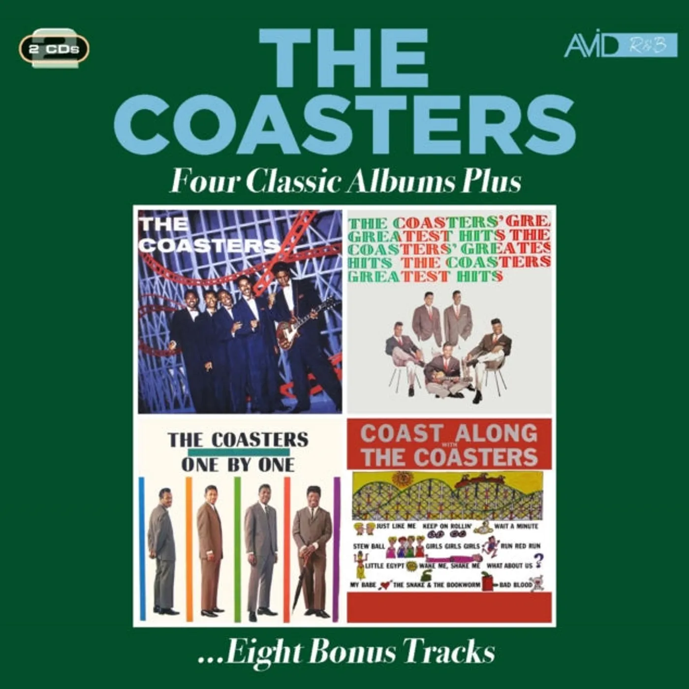Coasters CD - Four Classic Albums Plus