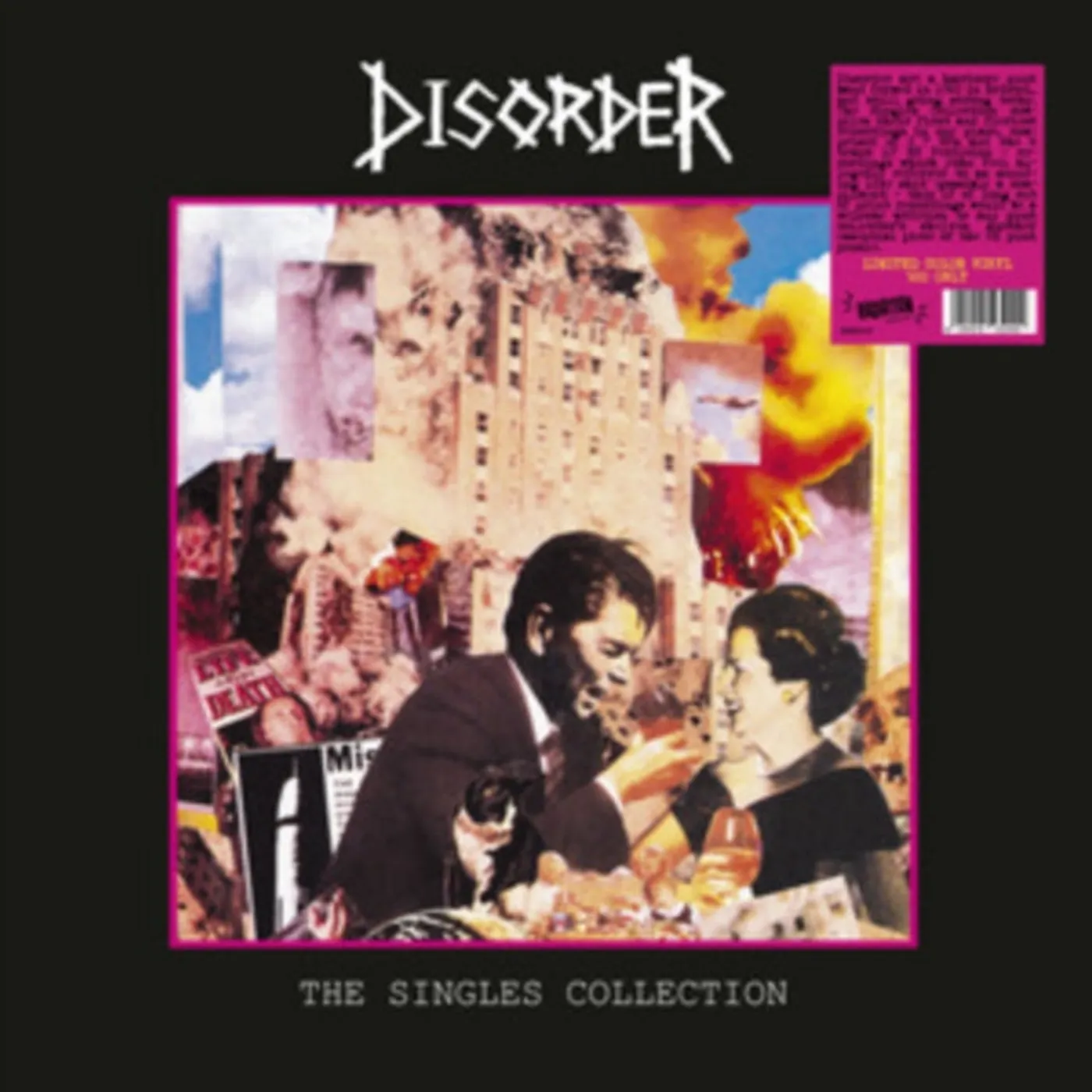 Disorder LP - The Singles Collection (Coloured Vinyl)