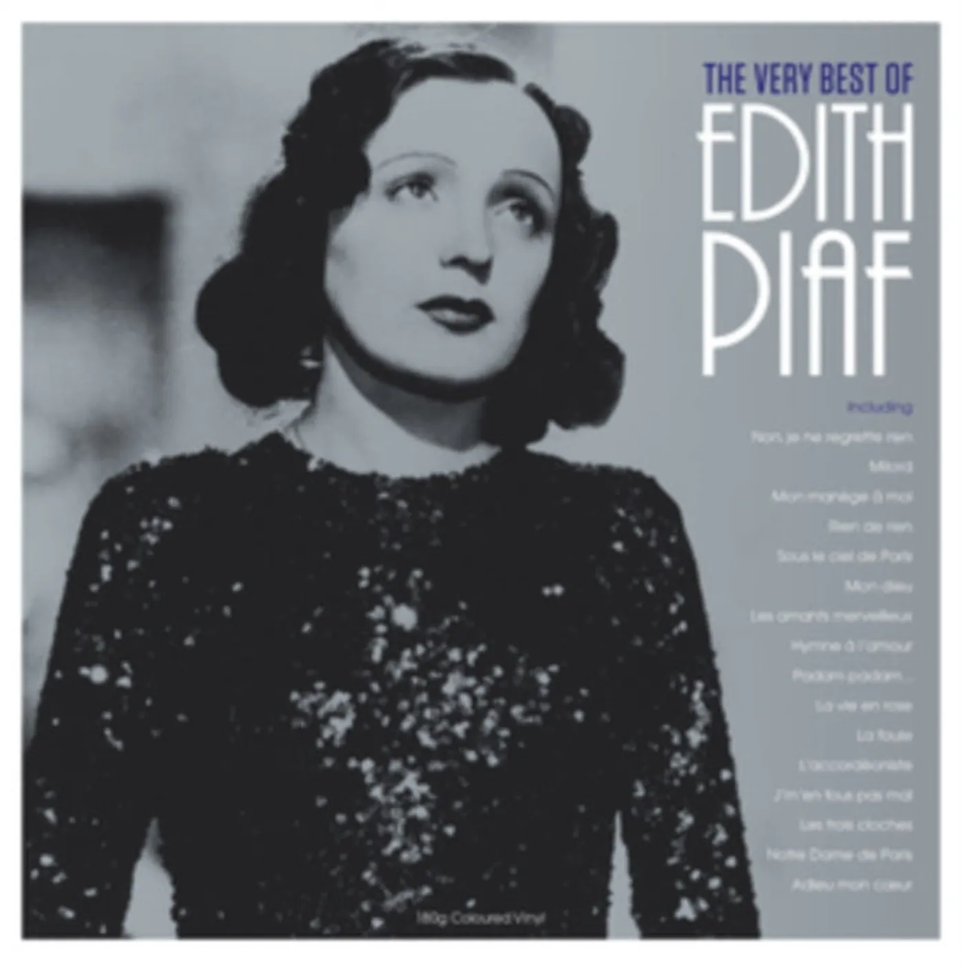Édith Piaf LP - The Very Best Of (Clear Vinyl)