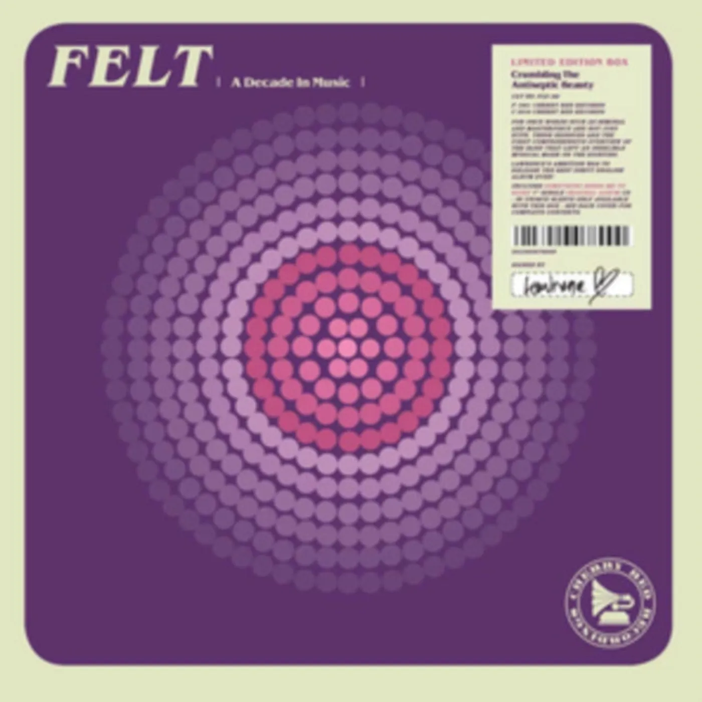 Felt LP - Crumbling The Antiseptic Beauty (Remastered Cd & 7 Inch Vinyl Boxset)