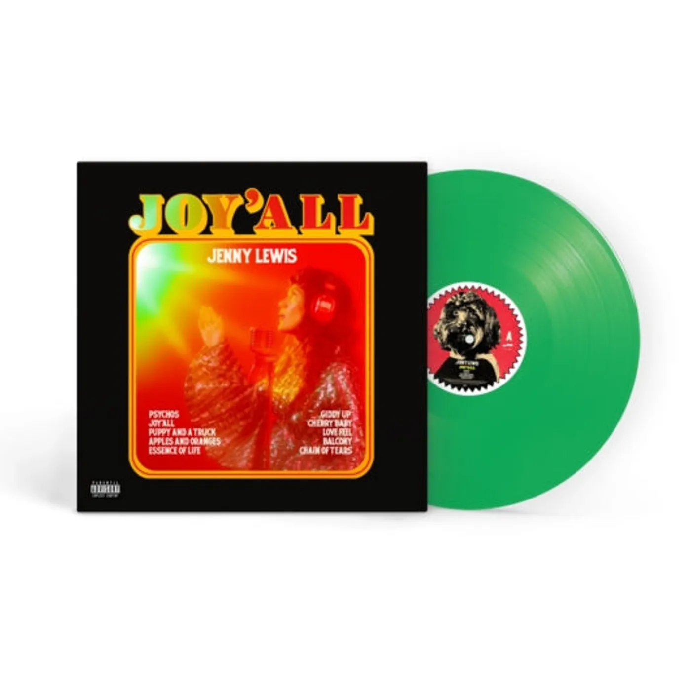 Jenny Lewis LP - Joy'All (X) (Green Vinyl)