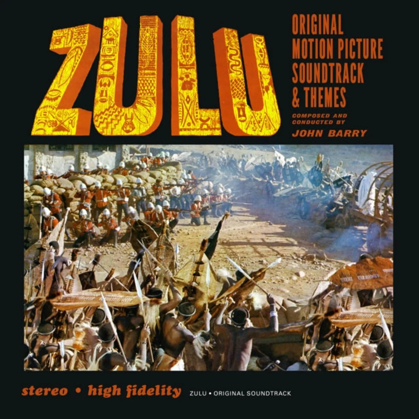 John Barry LP - Zulu - Original Soundtrack & Other Themes (Pumpkin Vinyl)