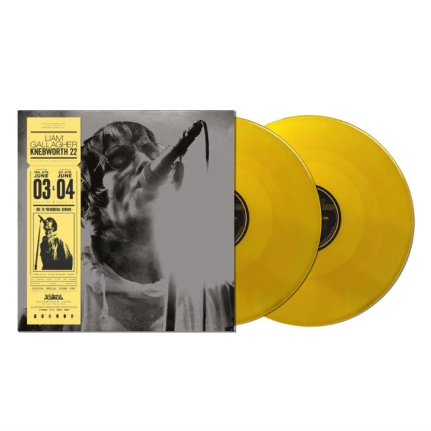 Liam Gallagher LP - Knebworth 22 (Yellow Vinyl)