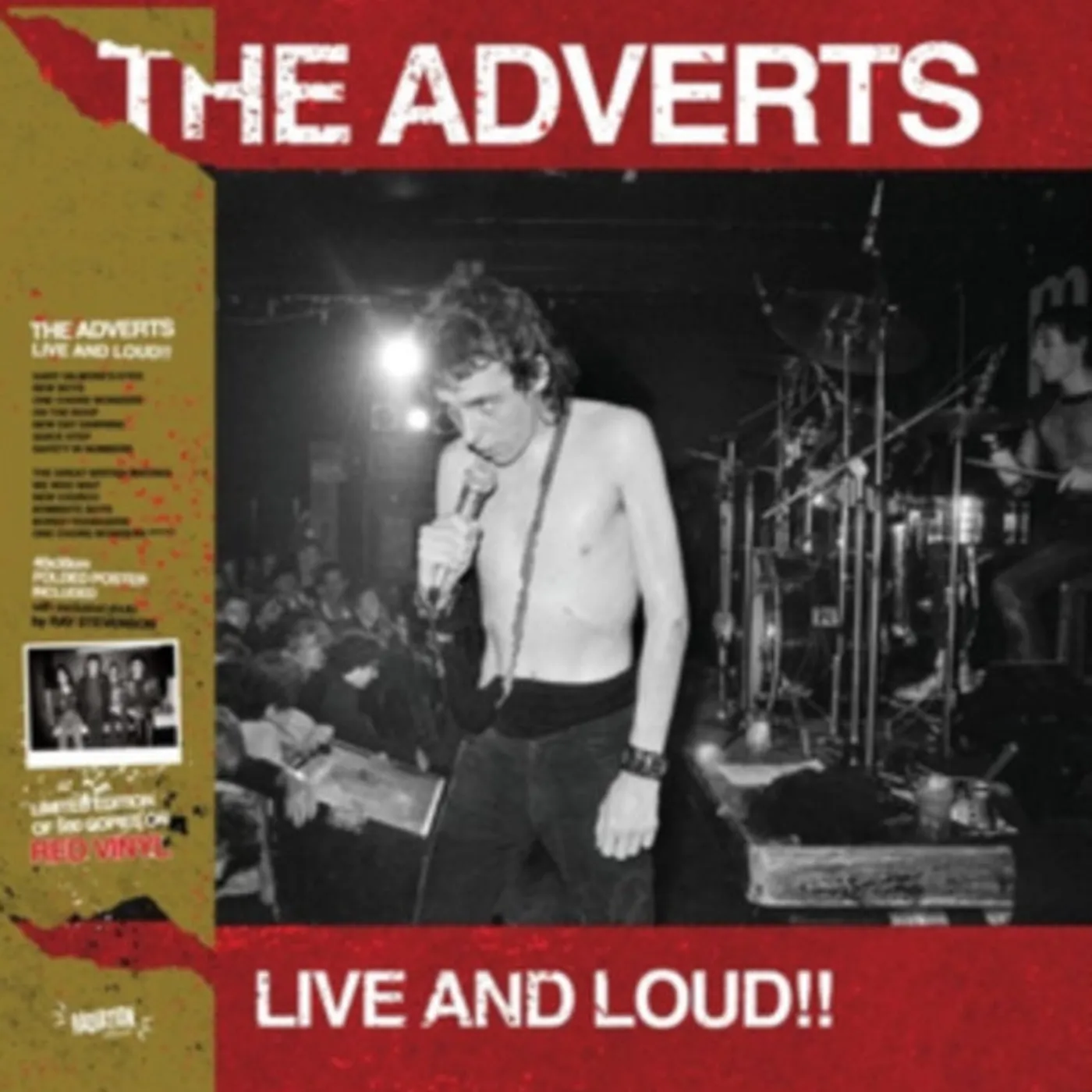 The Adverts LP - Live & Loud (Coloured Vinyl)