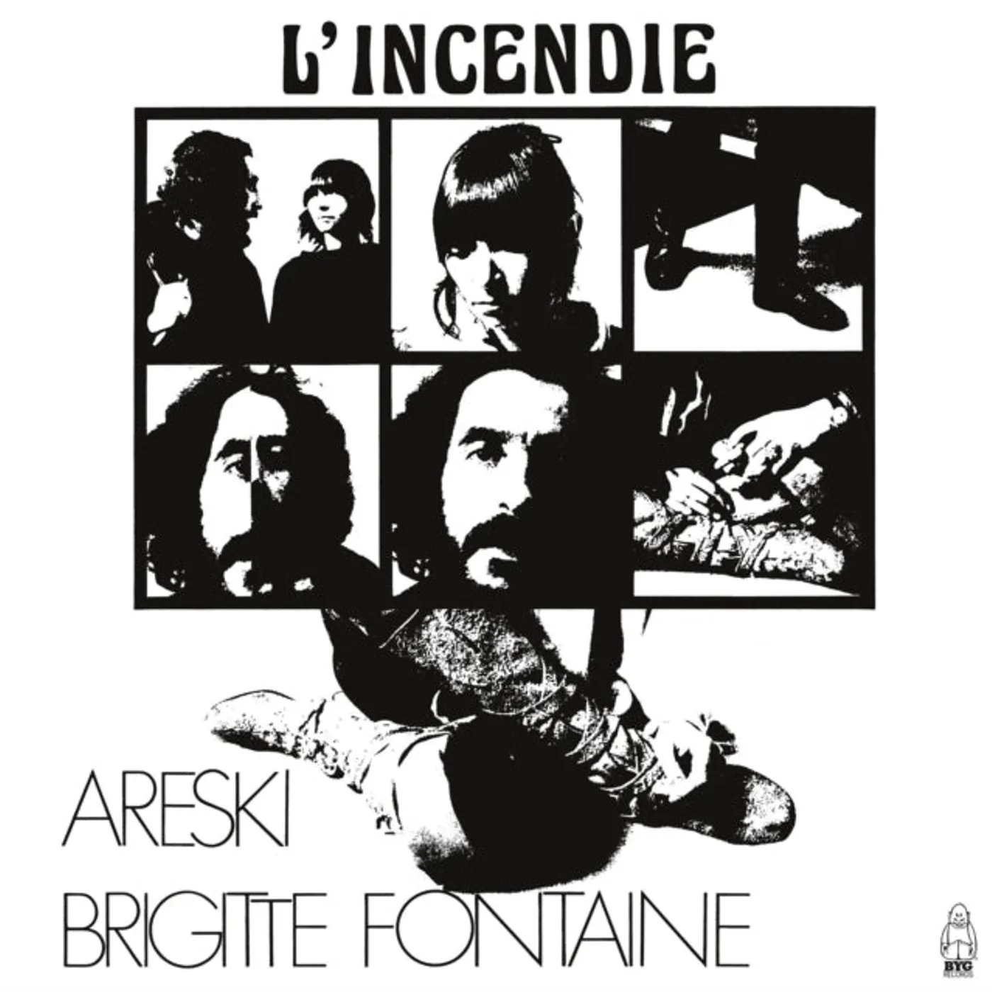 Brigitte Fontaine & Areski LP - Lincendie (White Vinyl)