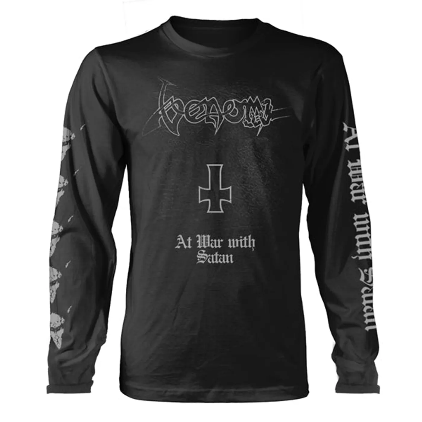  Venom Long Sleeve T Shirt - At War With Satan